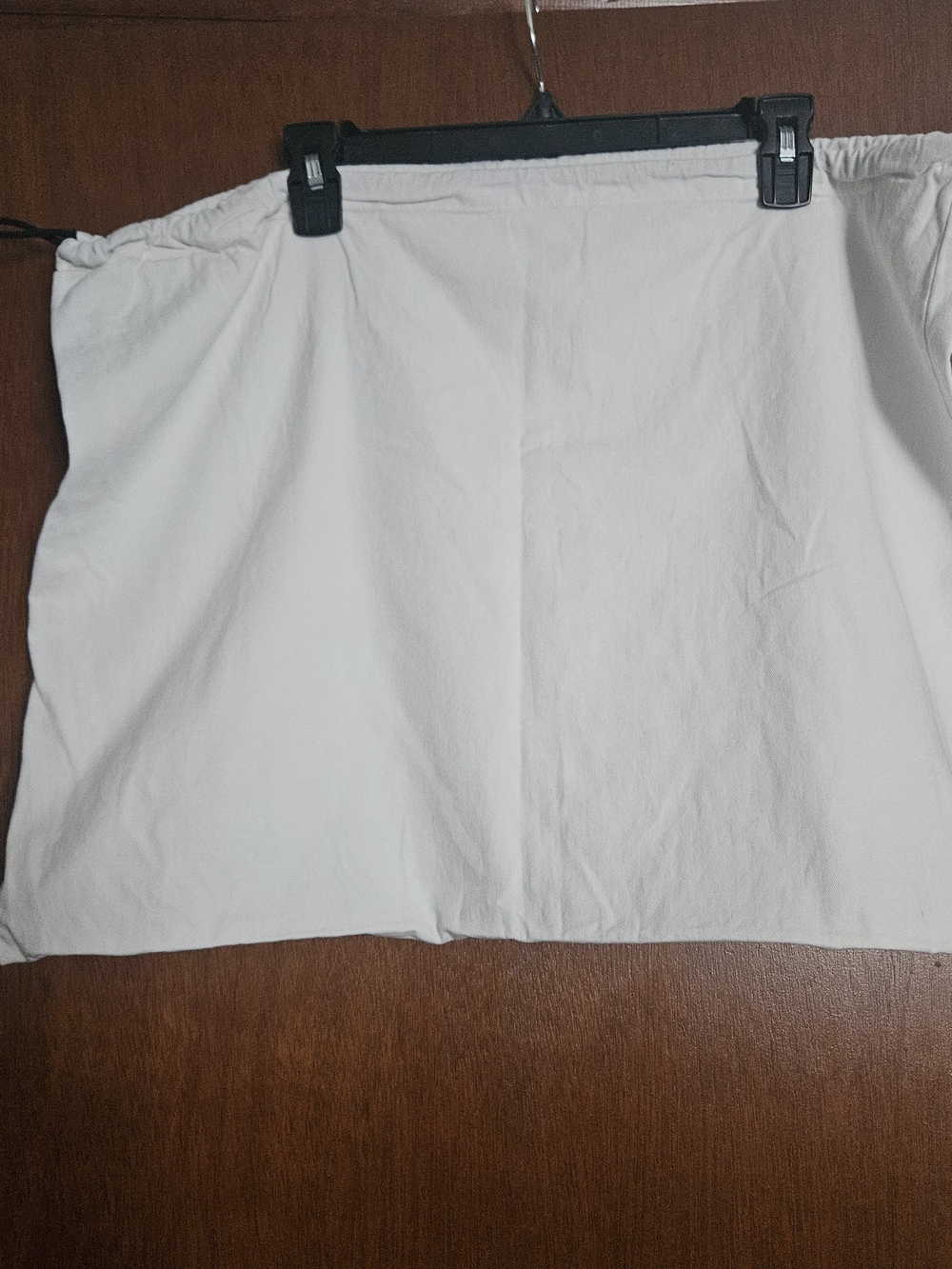 Coach White Dust Bag with Black Logo Carriage - Picture 3 of 3